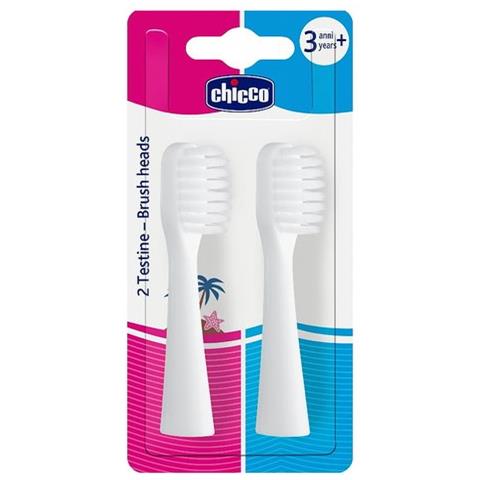 Spazzolino Denti Chicco 00008545010000 Set 2 Testine Ricambio - Foto 1