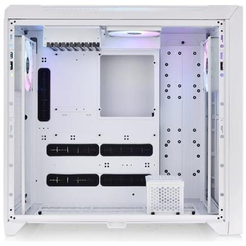 Case CTE C750 TG ARGB Full Tower ATX / EATX / Micro-ATX / Mini-ITX 5 Porte USB 3.2 Colore Bianco (Finestrato) - Foto 6