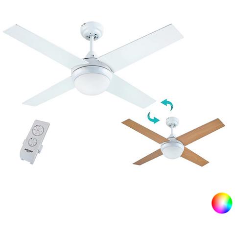 Ventilatore Da Soffitto Bastilipo Mojacar 50w Pelle - Foto 1