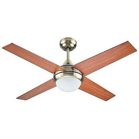 Ventilatore Da Soffitto Bastilipo Mojacar 50w Pelle - Foto 2