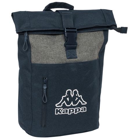 Zaino Per Portatile Kappa Dark Navy Grigio Blu Marino 28 X 42 X 13 Cm - Foto 1