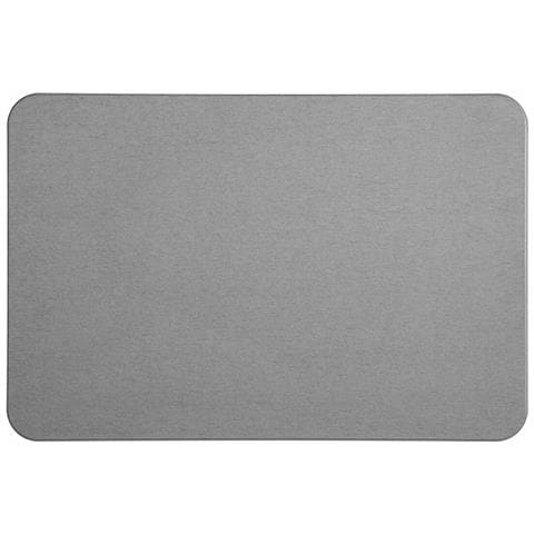 Tappeto Da Bagno 60 X 39 Cm Grigio - Foto 1