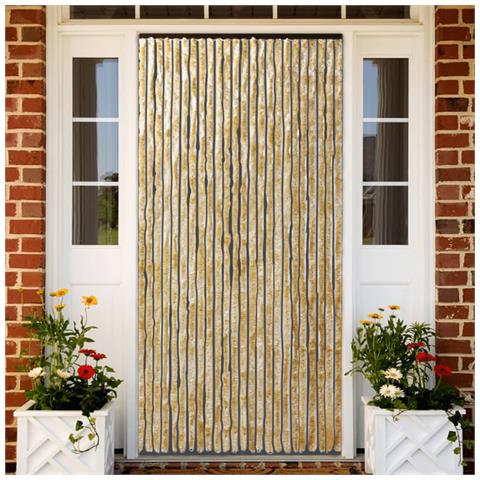 Tenda Antimosche Beige 100x200 Cm In Ciniglia - Foto 1