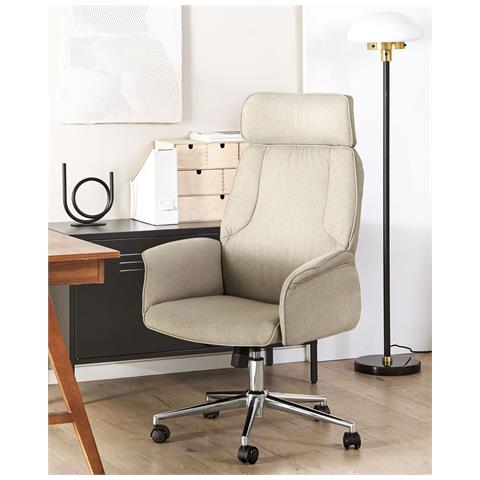 Sedia Da Ufficio Pilot Beige - Foto 9