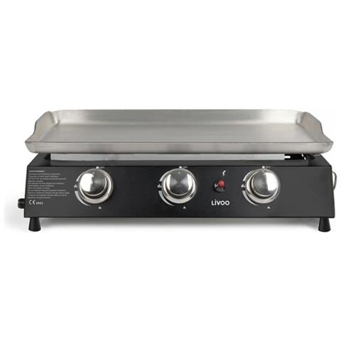 DOC249 barbecue per l'aperto e bistecchiera Grill Da tavolo Gas Nero 7200 W - Foto 1