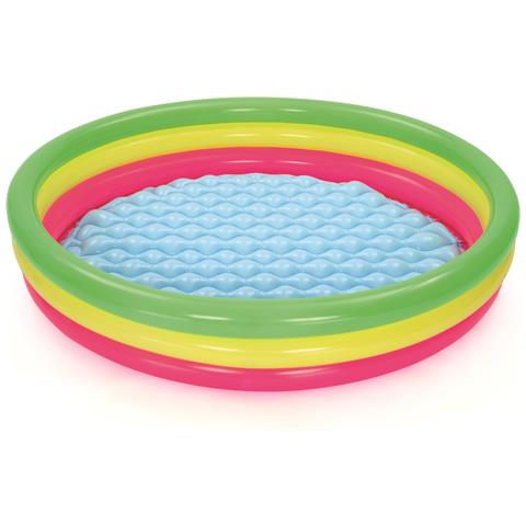 Piscina Gonfiabile Tonda Con Fondo Gonfiabile 51103 - Foto 1