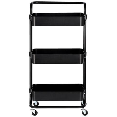 Aiutante Parrucchiere Carrello Cosmetico Tavolino Su Ruote Per La Tintura St010bl Al Salone Di Bellezza Scaffale Con Ripiani - Foto 2