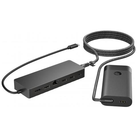 Universal Usb-c Hub And Laptop Charger Combo - Foto 1