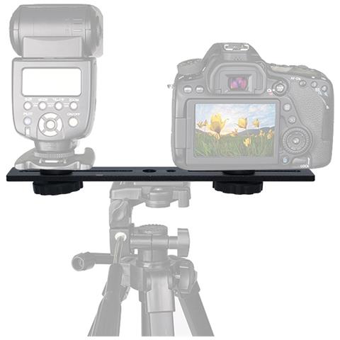 Supporto Per Fotocamera, Staffa Per Flash, Braccio Per Treppiede, Supporto Per Barra Di Estensione Per Treppiede Per Fotocamera - Foto 2