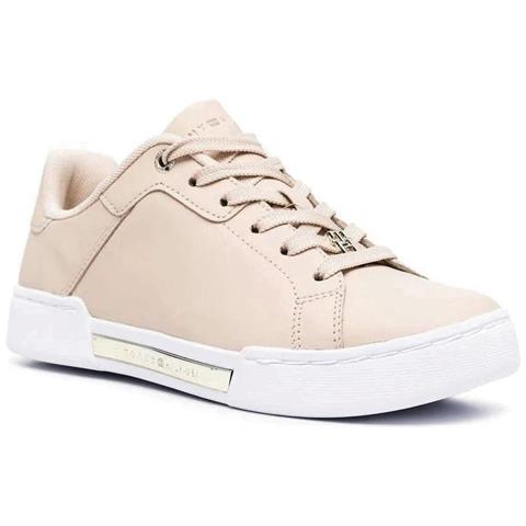 Court Sneaker Sneakers Pelle Scarpe Donna Rosa Eu 37, Fw0fw07116 Try - Foto 2