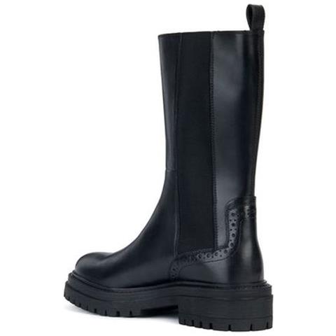 Iridea Booties Black Stivaletti Pelle Di Mucca Scarpe Donna Nero Eu 37, D36hrd 00043 C9999 - Foto 3