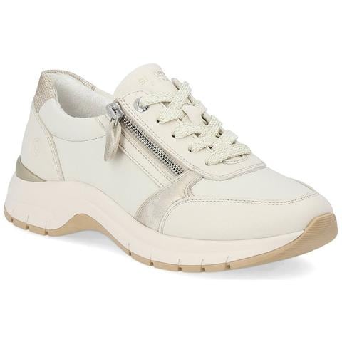 Leisure Trainers White Sneakers Sintetico E Tessile Scarpe Donna Bianco Eu 39, D0g09-80 - Foto 1