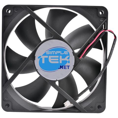 Ventola 120mm 12cm 12v 0.16a 2w Con Connettore Molex Case Cabinet Psu Atx - Foto 1