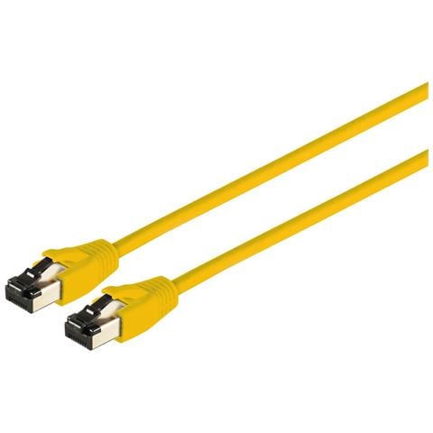 S/conn Massima Connettività Cavo Di Rete Cavo Patch Cat. 8.1 F/ftp Pimf Lszh Giallo 75 M (08-41062) - Foto 1
