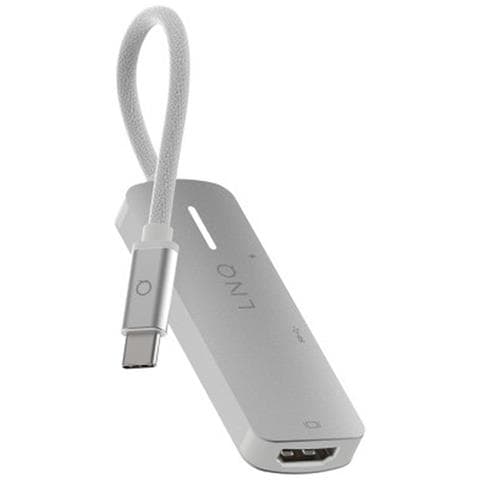 Hub 3-in-1 Hdmi Usb-c Power Delivery 140w 5gbps, Grigio - Foto 2