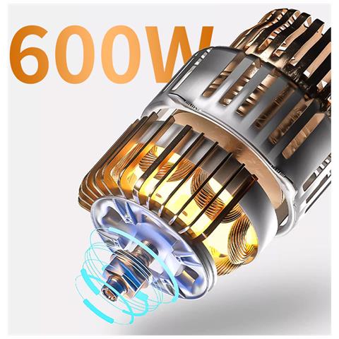 Frullatore A Mano Da 600w Con Due Velocità, Design Ergonomico E Braccio In Acciaio Inossidabile Lavabile In Lavastoviglie. - Foto 6