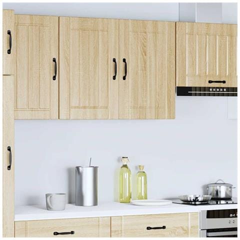 Pensile Da Cucina Lucca Rovere Sonoma In Legno Multistrato - Foto 3