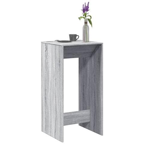 Tavolo Da Bar Grigio Sonoma 51x50x103,5 Cm In Legno Multistrato - Foto 1