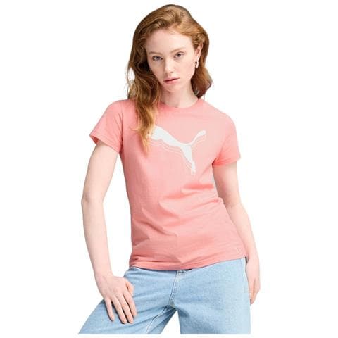 Ess Metallic Tee 68499518, Donne, Rosa, Xxl - Foto 1