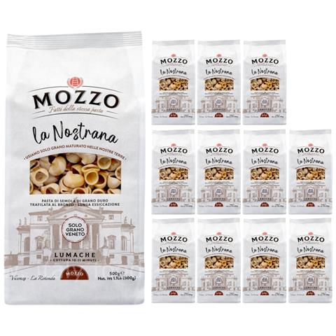Mozzo La Nostrana Lumache Pasta Con Grano Veneto 12 Confezioni Da 500 Grammi - Foto 1