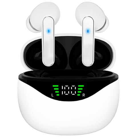 Auricolari Wireless 5.4 Bluetooth Dp4 A Lunga Durata White - Foto 1