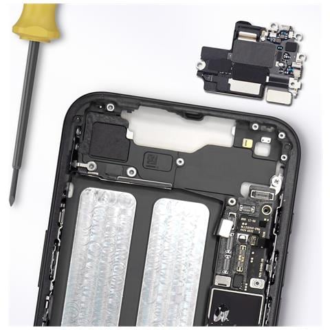 Altoparlante Interno Per Iphone 16e Riproduzione Suono Chiaro Preciso - Foto 2