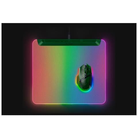 Firefly V2 Pro Tappetino per mouse per gioco da computer Verde - Foto 1