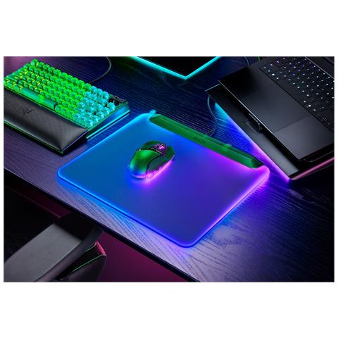 Firefly V2 Pro Tappetino per mouse per gioco da computer Verde - Foto 6