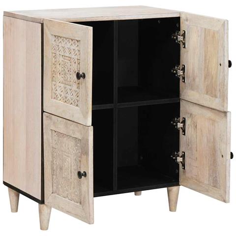 Credenza Bianco 33.5 x 60 x 75 cm - Foto 2