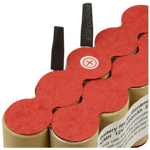 Batteria Per Attrezzi Da Giardino Gardena V12 Nimh 12v 2000mah 24wh - Foto 3