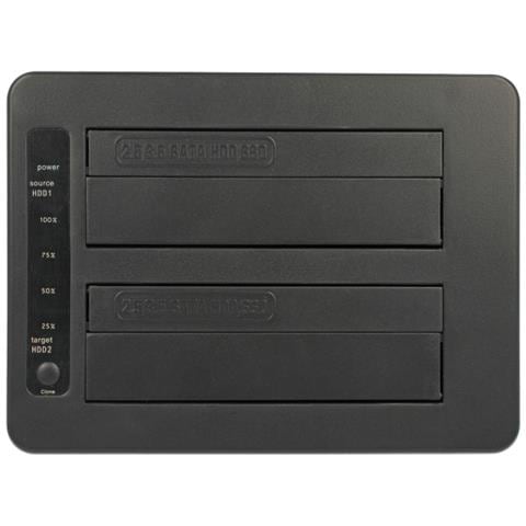 63957 docking station per unità di archiviazione USB 3.2 Gen 2 (3.1 Gen 2) Type-C Nero - Foto 6