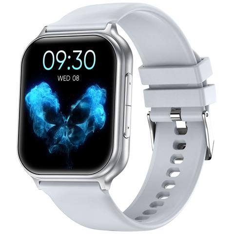 Smartwatch Multifunzionale Con Monitoraggio Della Salute E Supporto Per Chiamate Bluetooth Silver - Foto 2