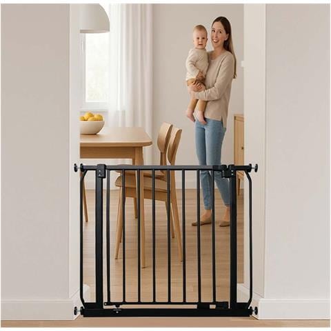 Safetots Cancelletto Di Sicurezza Elite, 143cm - 152cm, Nero Opaco - Foto 4