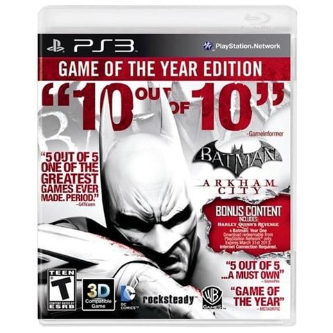 PS3 - Batman Arkham City Game Of The Year Edition - Foto 1