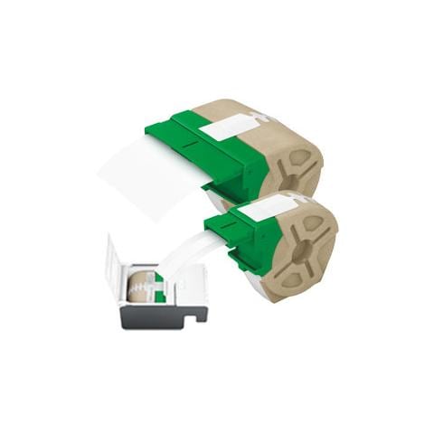 Etichetta Adesive in Continuo Per Etichettatrice Formato 19 mm x 22 m Bianco  - Foto 1