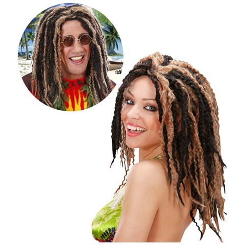 parrucca rasta reggae nero / biondo - Foto 1