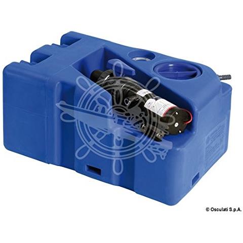 Serbatoio acque nere con maceratore 12V 50 Lt - Foto 1