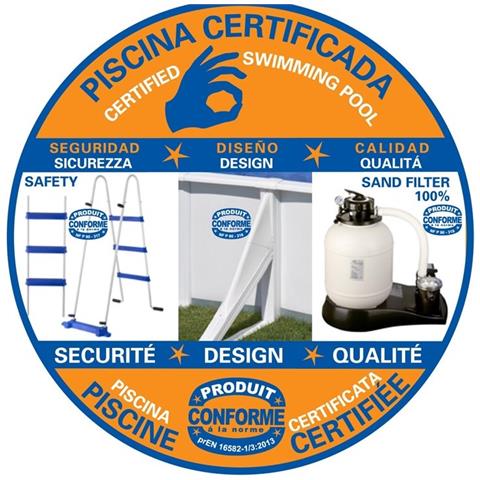 Piscina Tonda Bianca Kit300eco - Foto 3