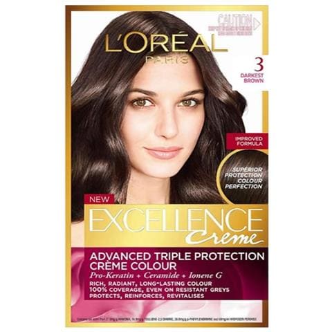 Excellence Creme Tinte 3 Castaño Oscuro - Foto 2