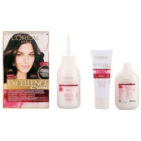 Excellence Creme Tinte 3 Castaño Oscuro - Foto 6