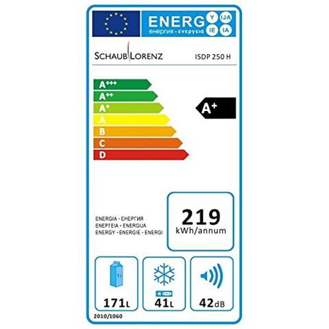 SCHAUB LORENZ ISDP250H FARAGO/' FRIGORIFERO DOPPIA PORTA 240 LT BIANCO A
