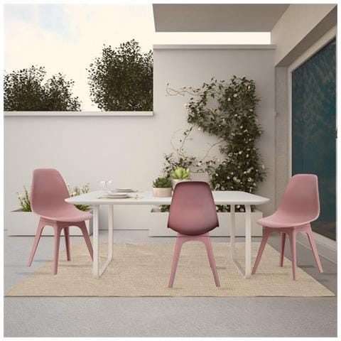 Homemania Set 2 Sedie Carina con Schienale da Soggiorno, Sala da Pranzo, Cucina, Scrivania, Ufficio Viola, 53 x 46 x 82,5 cm Homemania Set 2 Sedie Carina con Schienale da Soggiorno, Sala da Pranzo, Cucina, Scrivania, Ufficio Viola, 53 x 46 x 82,5 cm