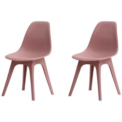 Homemania Set 2 Sedie Carina con Schienale da Soggiorno, Sala da Pranzo, Cucina, Scrivania, Ufficio Viola, 53 x 46 x 82,5 cm Homemania Set 2 Sedie Carina con Schienale da Soggiorno, Sala da Pranzo, Cucina, Scrivania, Ufficio Viola, 53 x 46 x 82,5 cm
