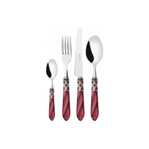Servizio Posate 24 Pz. ""aladdin"" Bordeaux - Foto 4