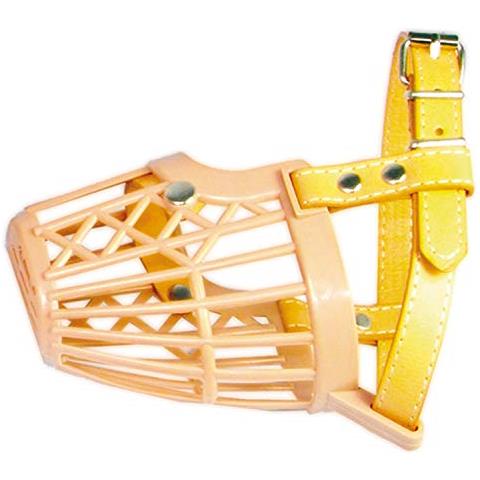 Arquivet 8435117811348 - Museruola Plastica E Pelle 9 Cm X 13 Cm X 13,4 Cm- - Foto 1