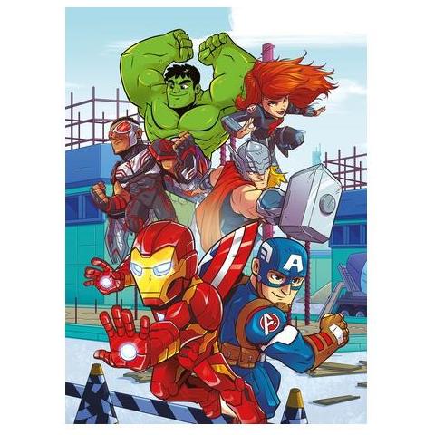 PUZZLE 2X20 MARVEL SUPERHERO - Foto 2