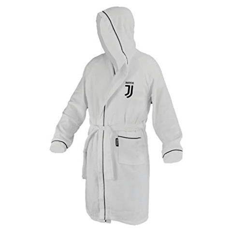 Juventus Accappatoio Microfibra Juve - Prodotto Ufficiale (4/6 Anni) - Foto 2