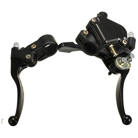 Farfalla Del Pollice Doppia Leva Freno 22 Millimetri 7 8inch Per Mini Moto Quad Pit Bike Atv - Foto 1