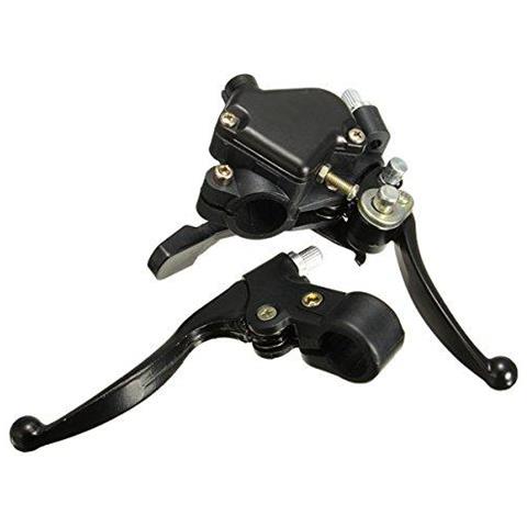 Farfalla Del Pollice Doppia Leva Freno 22 Millimetri 7 8inch Per Mini Moto Quad Pit Bike Atv - Foto 2
