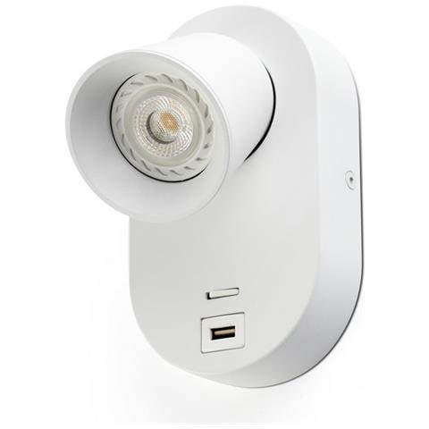 Faretto Led Da Parete Integrato Applique Da Parete Bianco - Foto 1